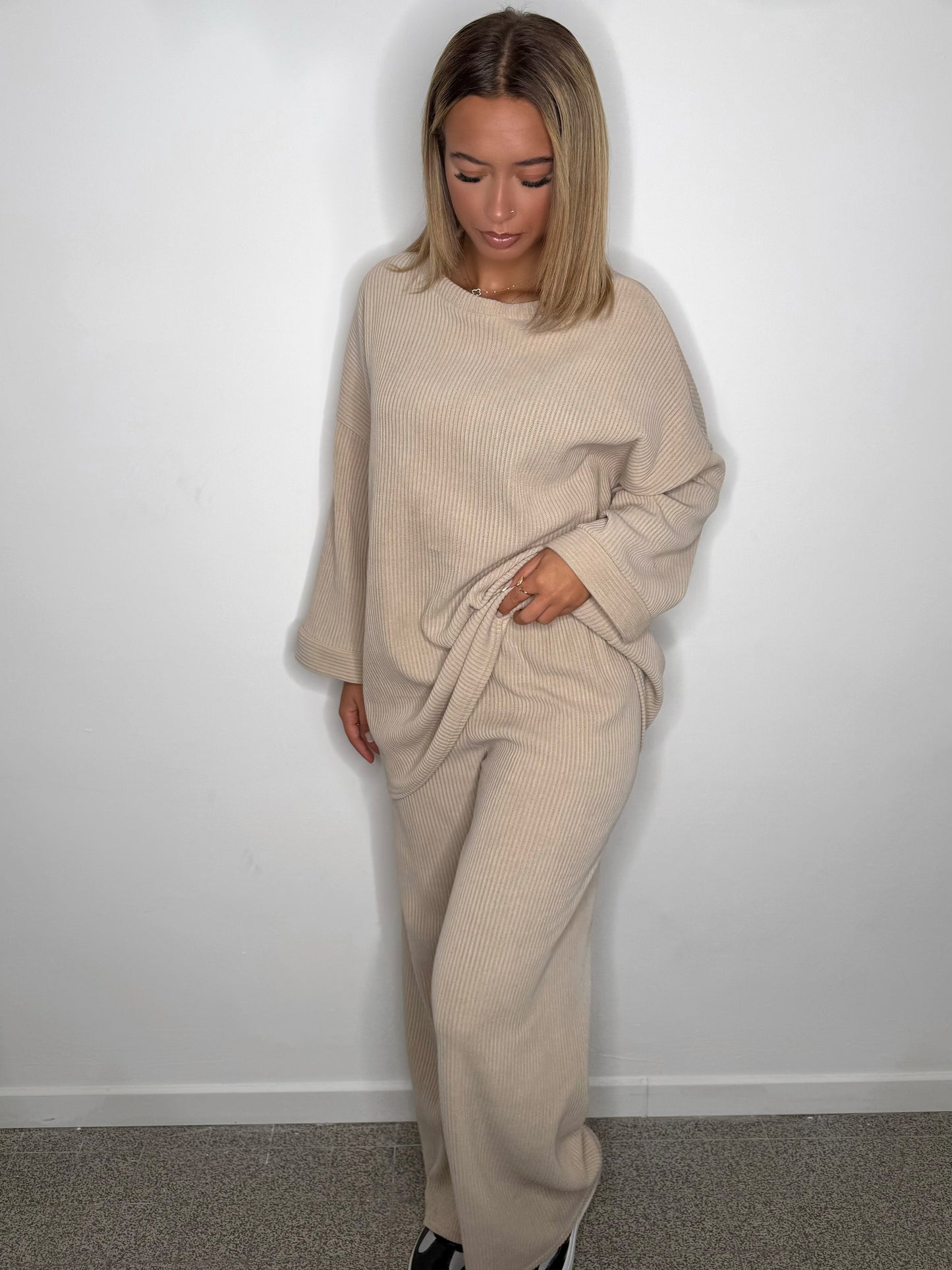 ENSEMBLE CÔTELET BEIGE