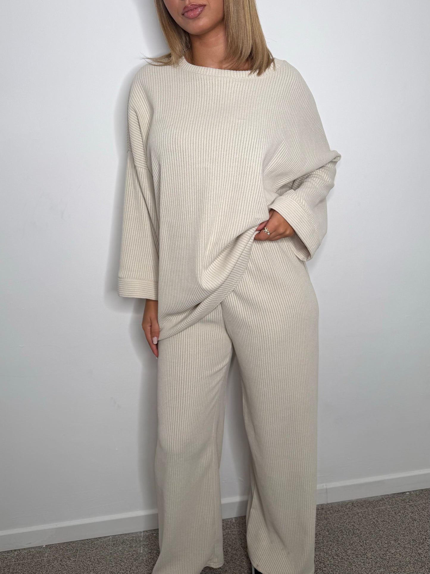 ENSEMBLE CÔTELET BLANC