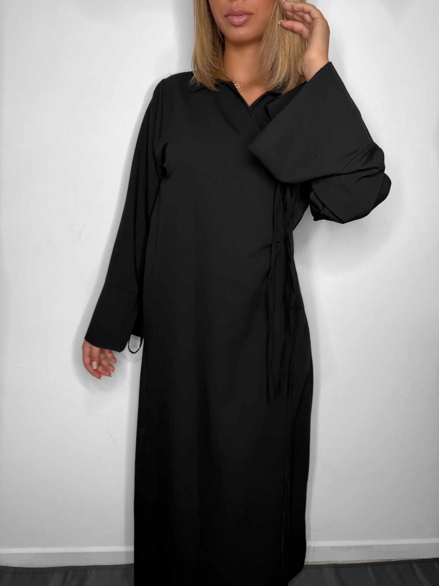 ROBE KIMONO NOIR