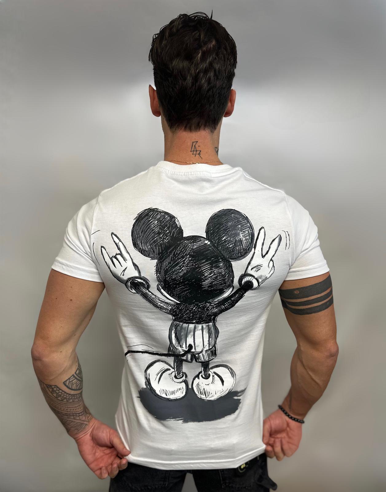 Tee-Shirt Mickey Blanc