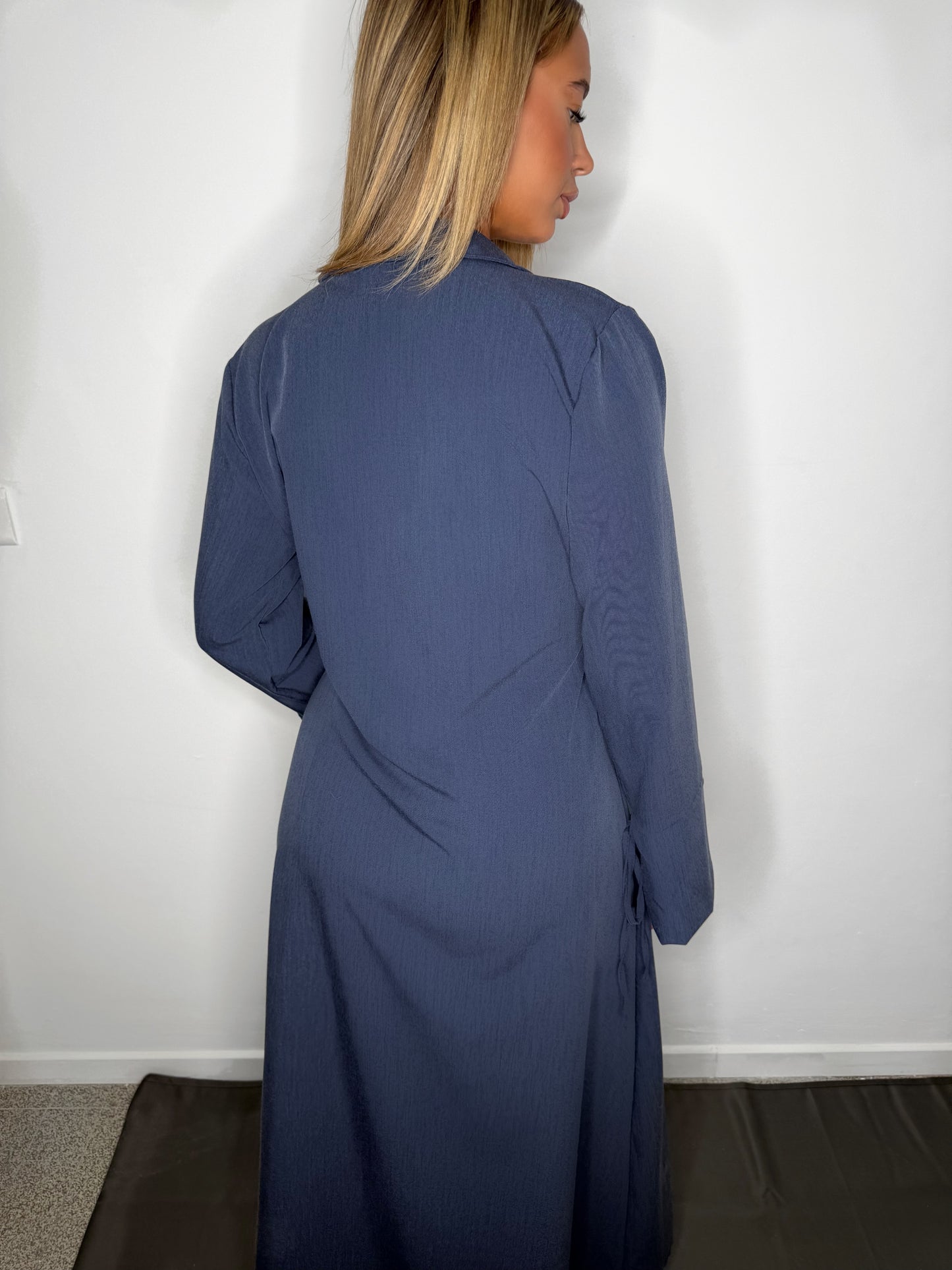 ROBE KIMONO BLEU
