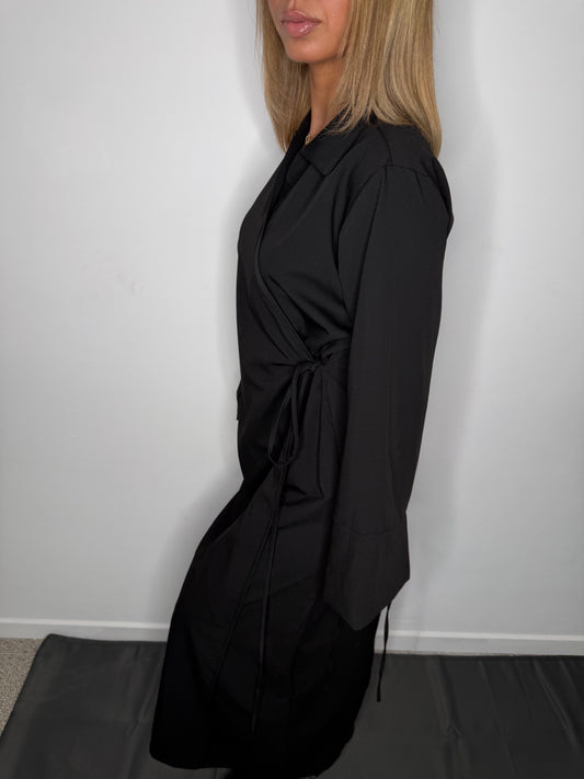ROBE KIMONO NOIR