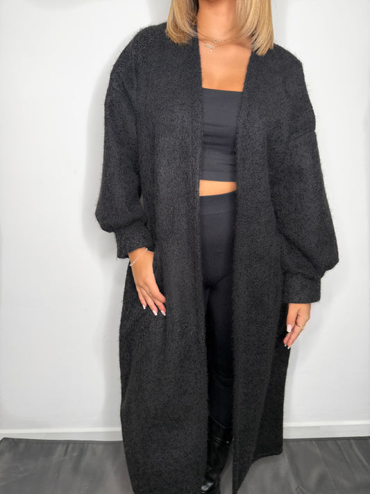 VESTE LAINE NOIR